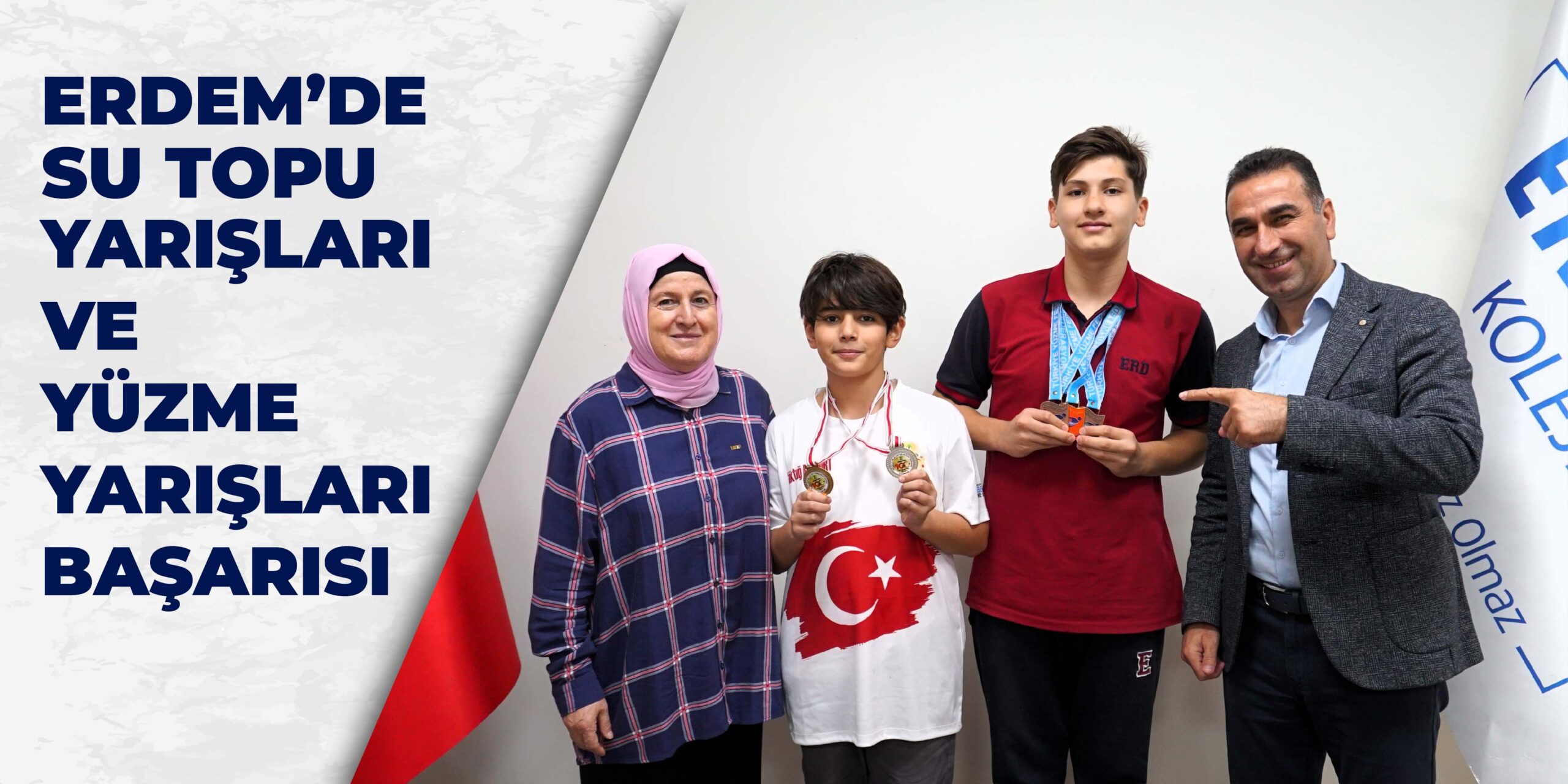 Erdem Koleji Başarıya Kulaç Atıyor