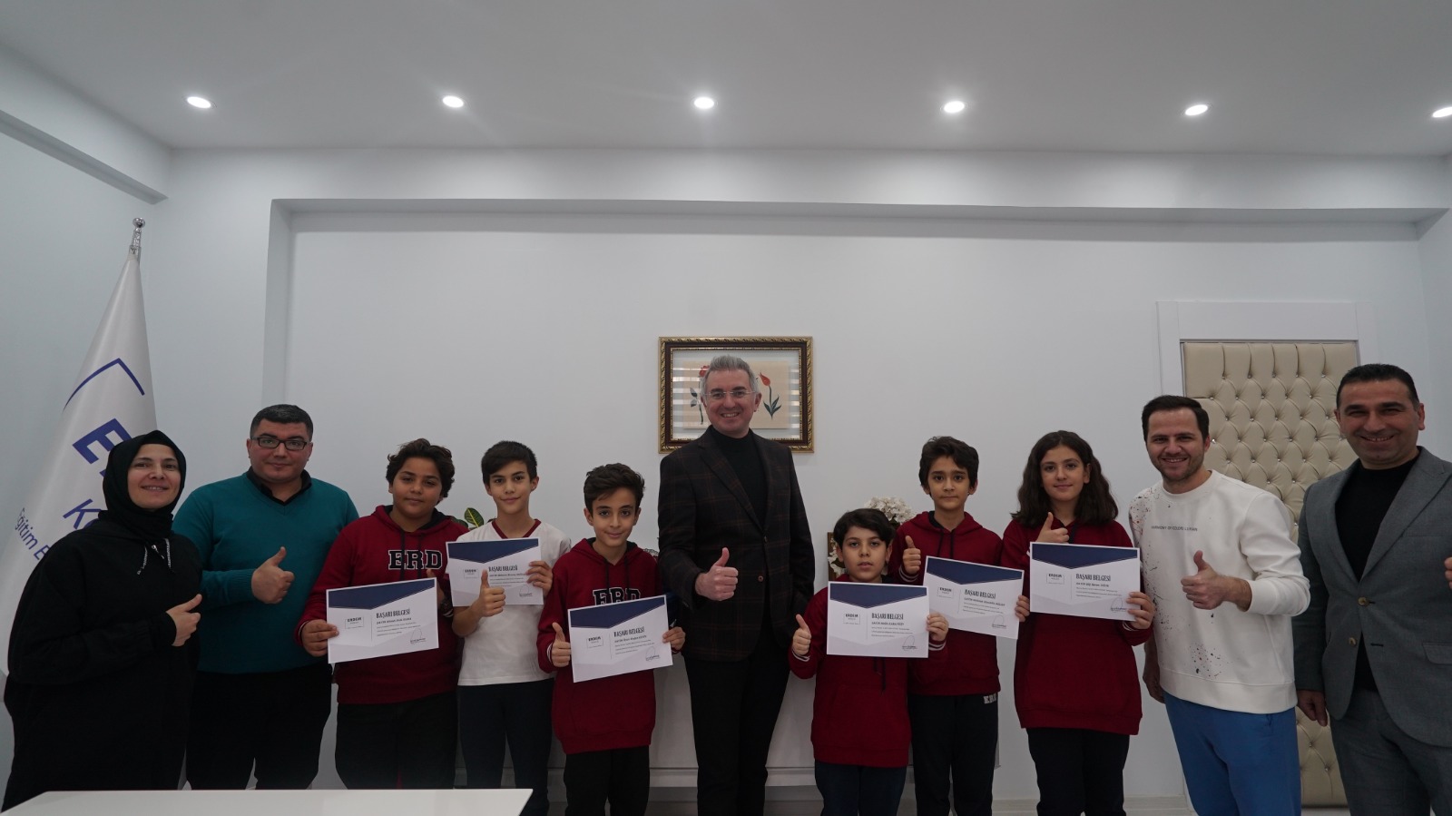 Erdem Koleji Ortaokulunda Dart Turnuvası